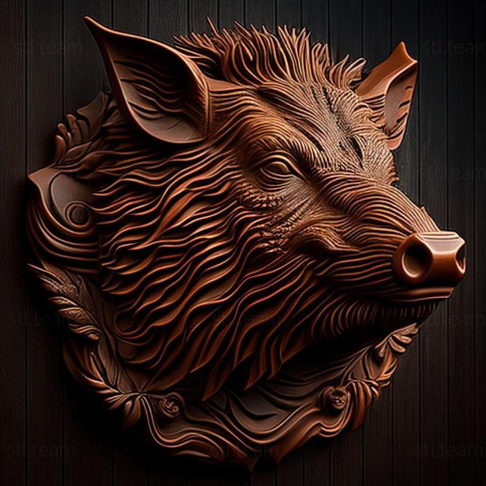 3D model WILDBOAR (STL)